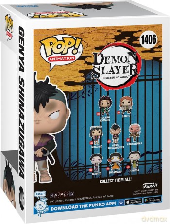 FUNKO Figurka Pop Animation Demon Slayer Genya