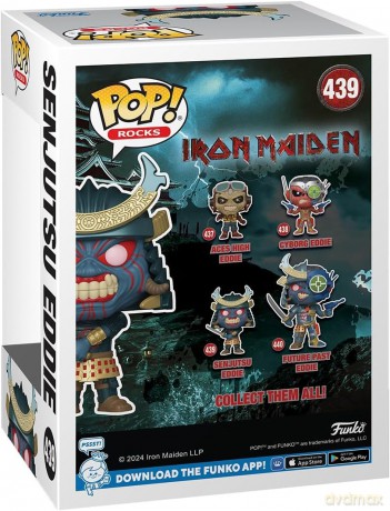 FUNKO Figurka Pop Rocks Iron Maiden Senjutsu Eddie