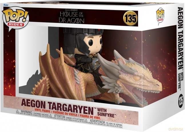 FUNKO Pop Ride Hotd S4 Aegon W/ Sunfyre