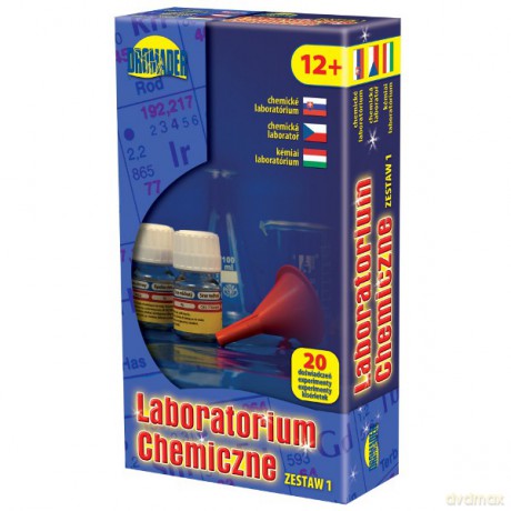 Dromader Chemik 20 Doświadczeń Zestaw 1 [ZABAWKA]