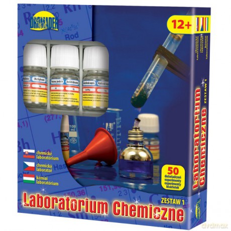Dromader Chemik 50 Doświadczeń Zestaw 1 [ZABAWKA]