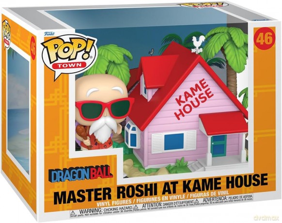 FUNKO Figurka Pop Town Dragon ball Kame House W/Master Roshi
