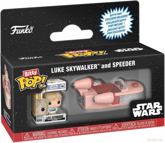 FUNKO Figurka Bitty Pop Ride Sw Speeder W/Luke