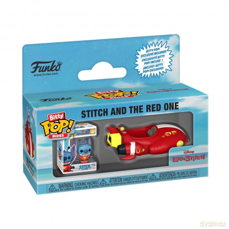 FUNKO Figurka Bitty Pop Ride L&S The Red One W/Stitch