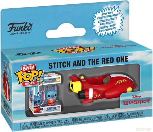 FUNKO Figurka Bitty Pop Ride L&S The Red One W/Stitch