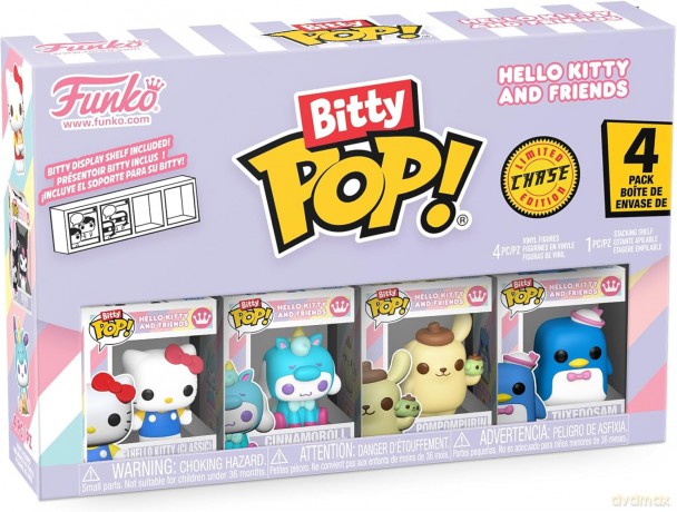 FUNKO Figurka Bitty Pop Sanrio Hello Kitty 4Pak