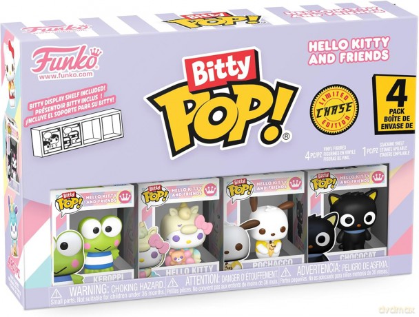FUNKO Figurka Bitty Pop Sanrio Keroppi 4Pak