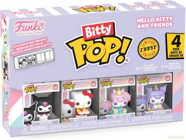 FUNKO Figurka Bitty Pop Sanrio Kuromi 4Pak