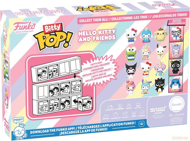 FUNKO Figurka Bitty Pop Sanrio My Melody 4Pak