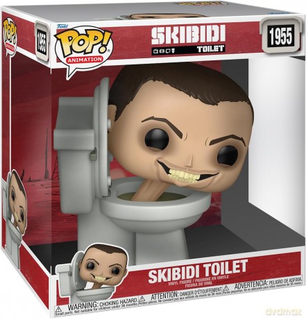 FUNKO Figurka Pop Jumbo Skibidi Toilet-Skibidi Toilet