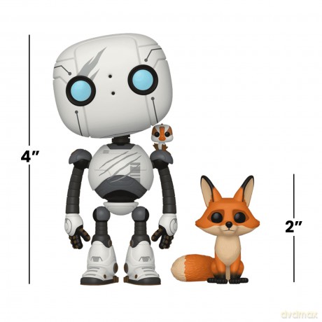 FUNKO Figurka Pop&Buddy Wild Robot Roz W/Brightb &Fink