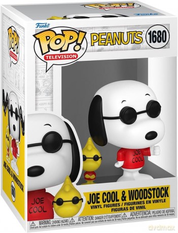 FUNKO Figurka Pop&Buddy Peanuts S7 Joe Cool W/Wdstk