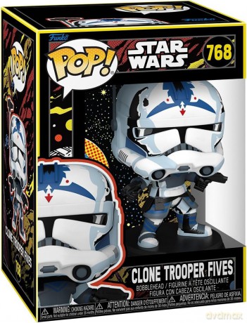 FUNKO Figurka Pop Star Wars Clone Wars Fives(Retro)