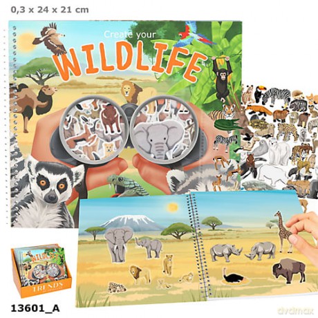 Zestaw Create your Wild life, z naklejkami