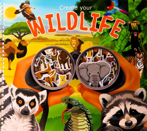 Zestaw Create your Wild life, z naklejkami