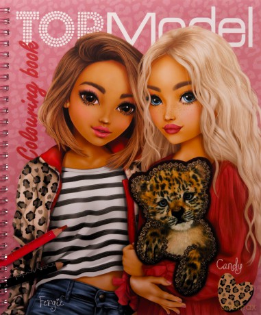 Kolorowanka Leo Heart TOPModel z naklejkami