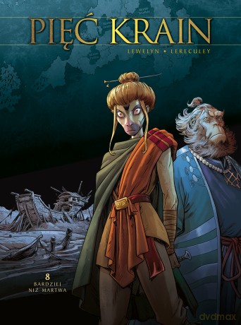 Bardziej niż martwa. Pięć Krain (Tom 8) - Mélanie Guyard [KOMIKS]