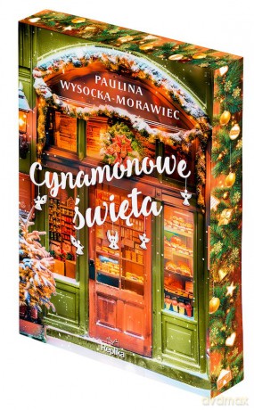 Cynamonowe święta (ilustrowane brzegi) - Paulina Wysocka-Morawiec [KSIĄŻKA]
