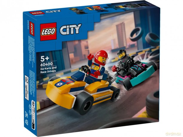 LEGO City Gokarty i kierowcy wyścigów (60400) [KLOCKI]