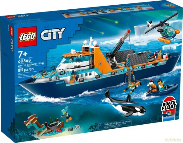 LEGO City Łódź badacza Arktyki (60368) [KLOCKI]