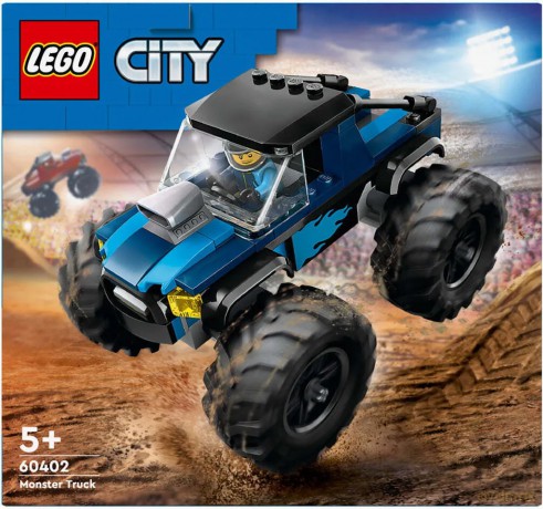 LEGO City Niebieski Monster Truck (60402) [KLOCKI]