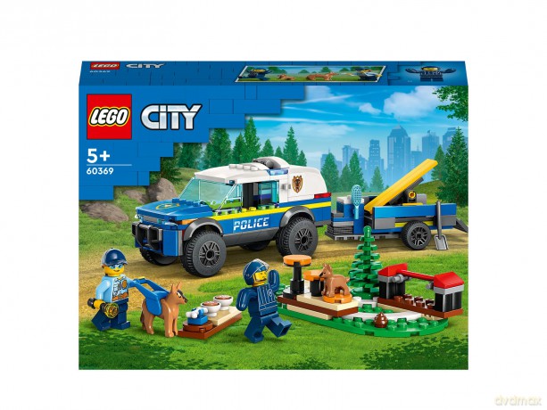 LEGO City Szkolenie psów policyjnych w terenie (60369) [KLOCKI]