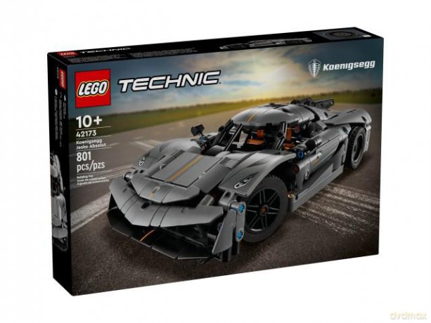 LEGO Technic Szary hipersamochód Koenigsegg Jesko Absolut (42173) [KLOCKI]