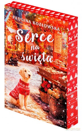 Serce na święta (ilustrowane brzegi) - Paulina Kozłowska [KSIĄŻKA]