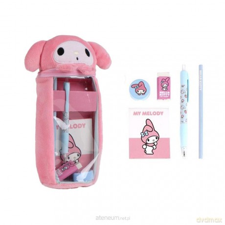 Akcesoria szkolne z piórnikiem Hello Kitty Melody