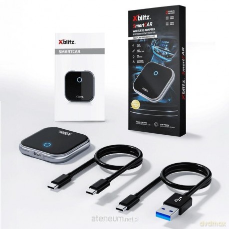 Bezprzewodowy adapter CarPlay/Android Auto...