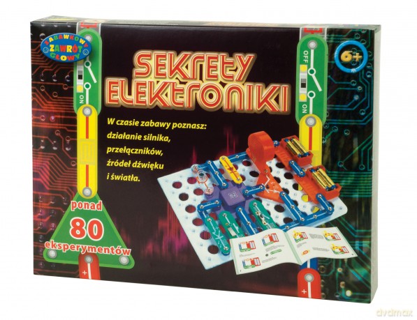 Dromader Sekrety Elektroniki 80 Eksperyment [ZABAWKA]