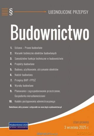 Budownictwo - ujednolicone przepisy [KSIĄZKA]