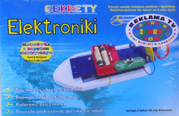 Dromader Sekrety Elektroniki Motorówka [ZABAWKA]