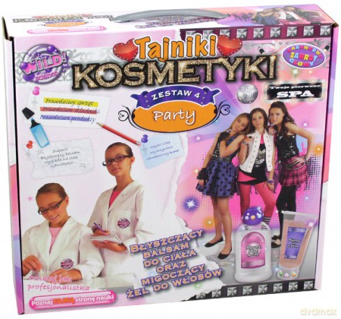 Dromader Tajniki Kosmetyki, Party [ZABAWKA]