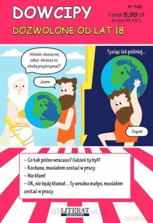 Dowcipy dozwolone od lat 18 [KSIĄZKA]