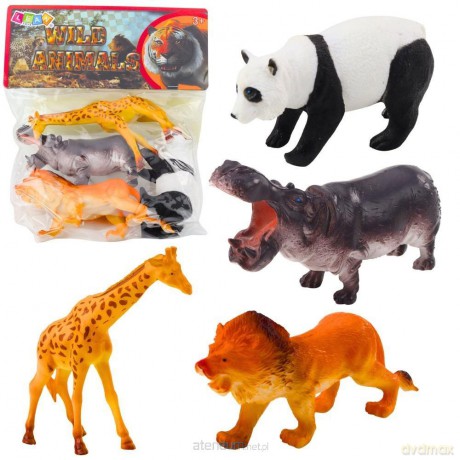 Figurki zwierzęta safari