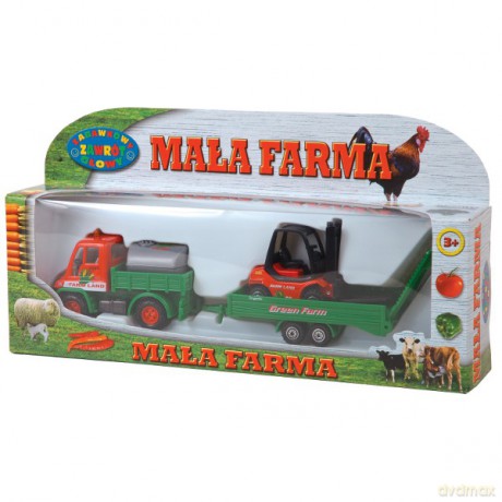 Dromader Zestaw Mała Farma Pojazdy [ZABAWKA]