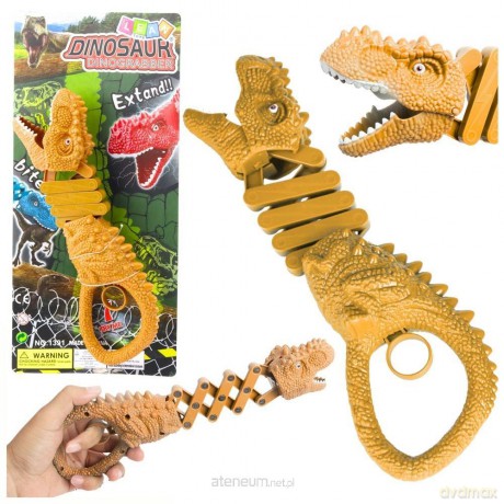 Gryzący szkielet dinozaura pistolet pomarańcz