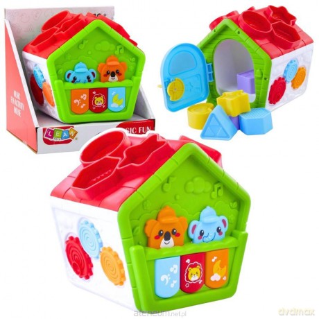 Interaktywny domek edukacyjny sorter