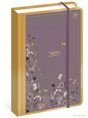 Kalendarz 2026 książkowy A5/384K Metallic Satin [KALENDARZ]