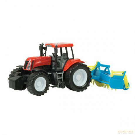 Dromader Zestaw Traktor Z Maszyną [ZABAWKA]