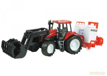 Dromader Zestaw Traktor Z Maszyną [ZABAWKA]