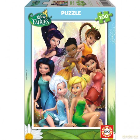 Educa 100 El. Wróżki [PUZZLE]