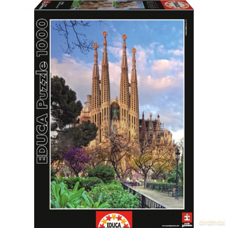 Educa 1000 El. Barcelona, Sagrada Famili [PUZZLE]