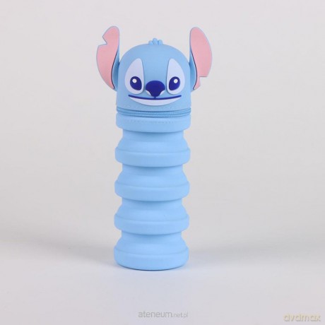 Piórnik gumowy rozkładany Stitch