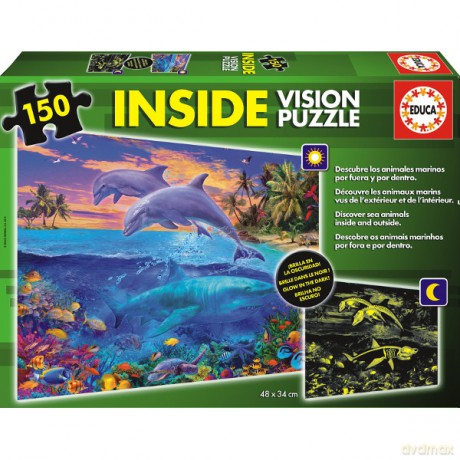 Educa 150 El, Świecące W Ciemności Ocean [PUZZLE]