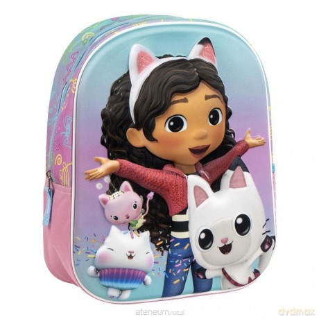 Plecak 3D - Koci Domek Gabi