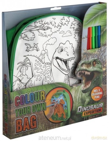 Plecak do kolorowania Dino