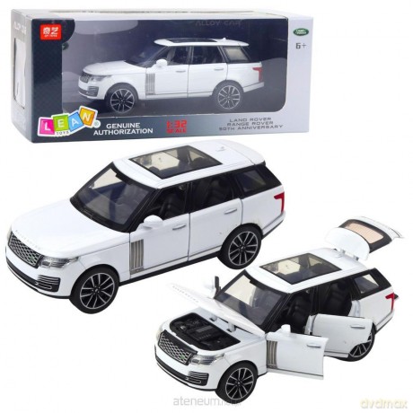 Range Rover metalowy suv światło dźwięk 1:32 biały