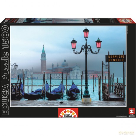 Educa 1500 El. Venecia, Późnym Popołudni [PUZZLE]